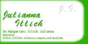 julianna illich business card